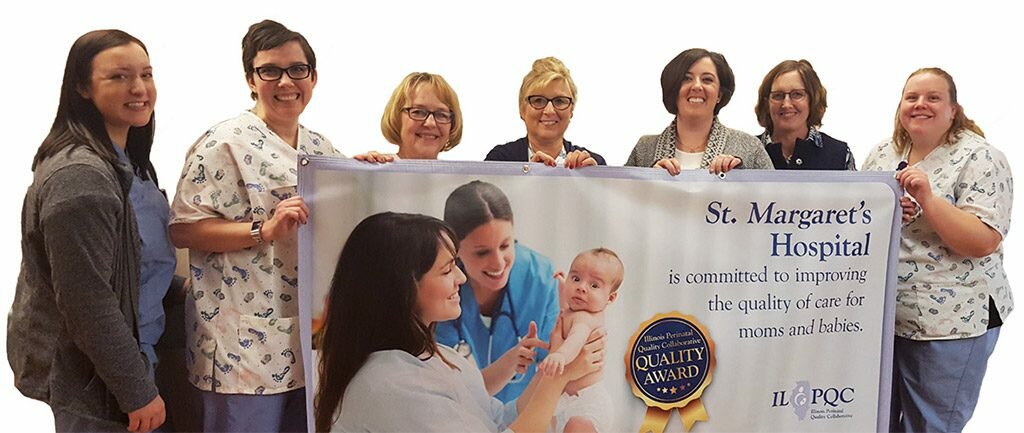 St. Margaret’s Obstetrics Unit Receives Quality Award